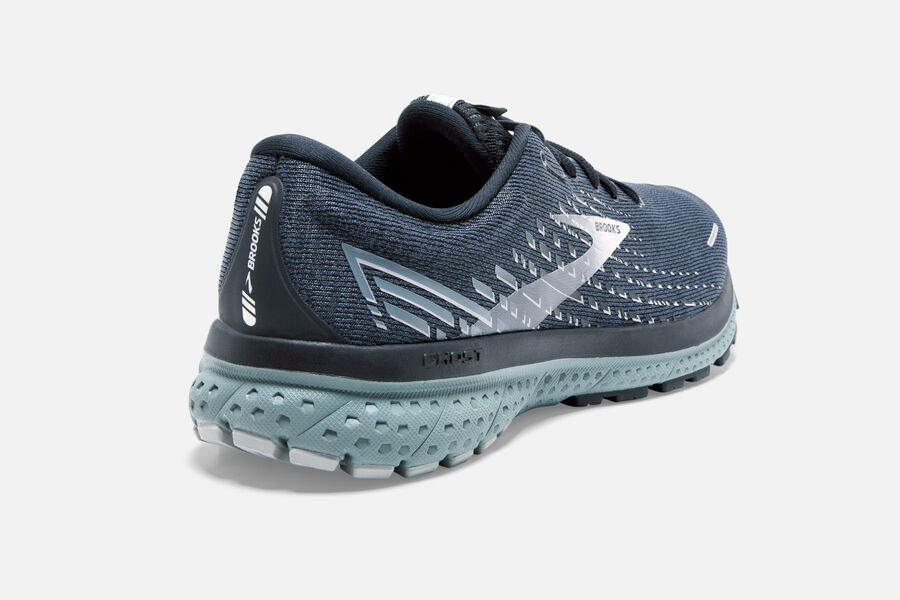 Brooks Ghost 13 Road Running Shoes Mens Navy/Grey 620387-YPA